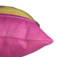 Hand Embroidered Cushion Cover - Luxe Collection | Sofa, Bedroom, Couch | Polycanvas Patch of Floral Embroidery - Multicolor - 16x16 inch (40x40 cms) (Pack of 1)
