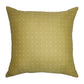 Hand Embroidered Luxe Collection Cushion Cover | Block Printed Off White - 16x16 Inches