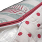 Hand Embroidered Luxe Collection Cushion Cover | Block Printed, and Cord Piping Off White - 16x16 Inches