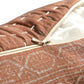 Block Printed Cushion Cover | Quilting - Linen 16 x 16 inches