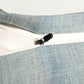 Polyester Blend Cushion Cover – Multi-Color, Patchwork with Frayed Detailing 12x22 inch Set of 1