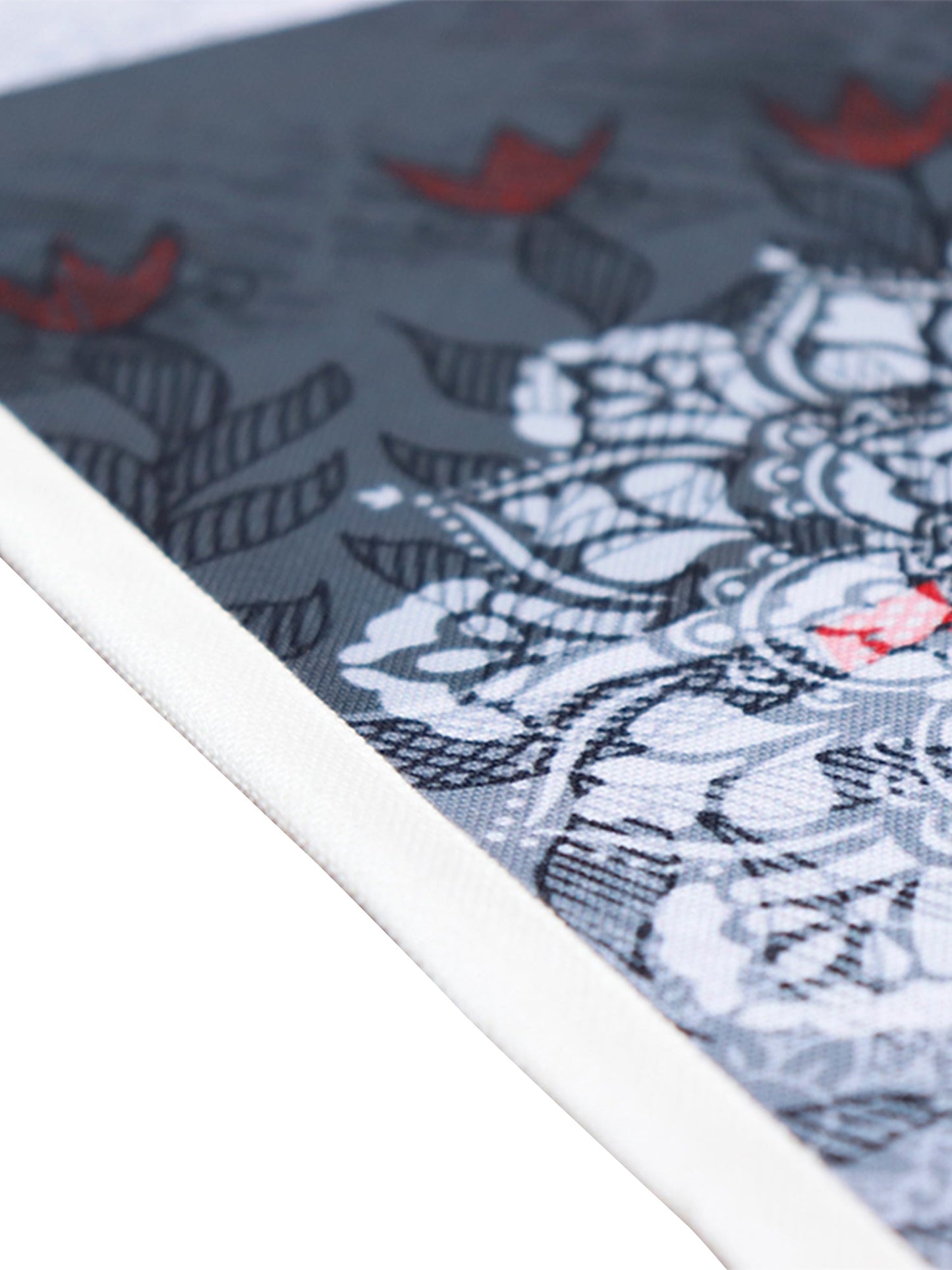 Table Runner Poly Canvas Fushion Ethnic And Modern Print  Multi - 12" X 84"