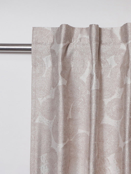 Door Curtain Polyester Blend Off White - 54" X 84"