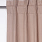 Brown Solid Room Darkening Long Door Curtain- 54"X84"