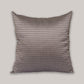 Cushion Cover 100% Cotton Pintuck  Grey - 18" X 18"
