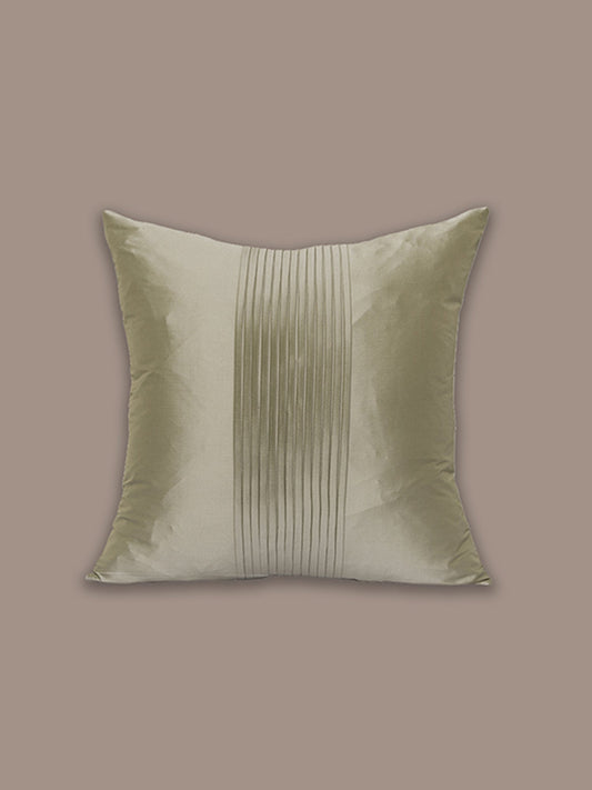Technique Cushion Cover Polyester Pleated Light Green - 16" X 16"