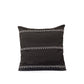 Embroidered Cushion Cover Polyster Black - 16"X16"