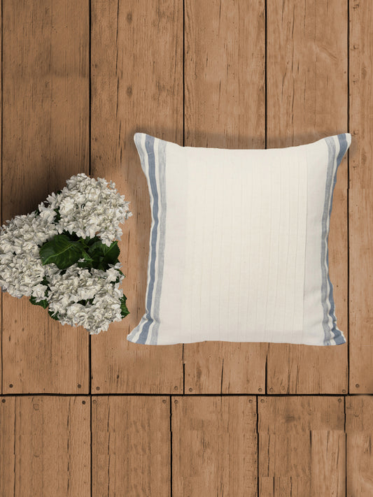 Cushion Cover Solid 100% Linen White - 20" X 20"