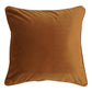 Cushion Cover Velvet  Brown - 20"X 20"