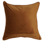 Cushion Cover Velvet  Brown - 20"X 20"