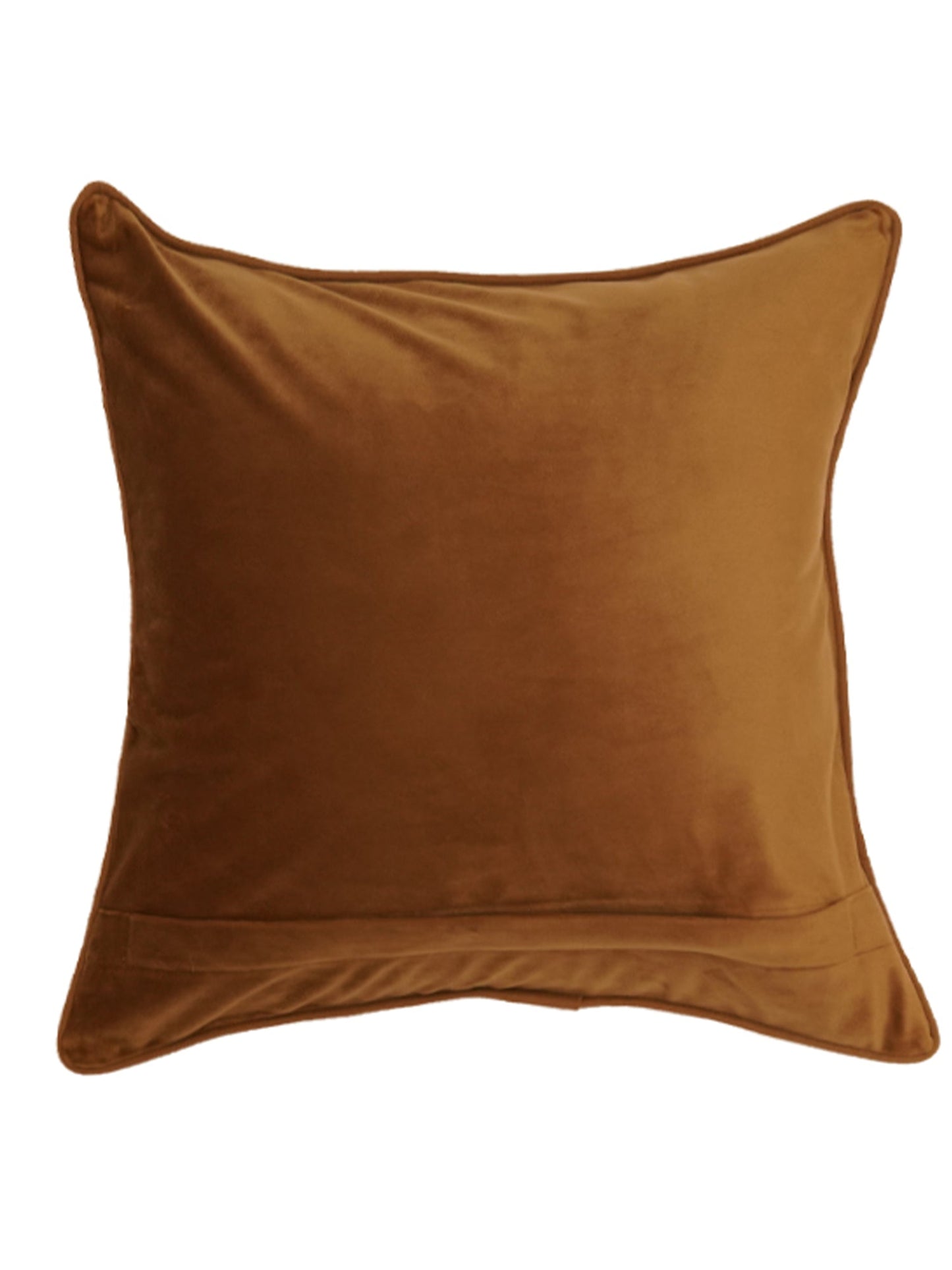 Cushion Cover Velvet  Brown - 20"X 20"
