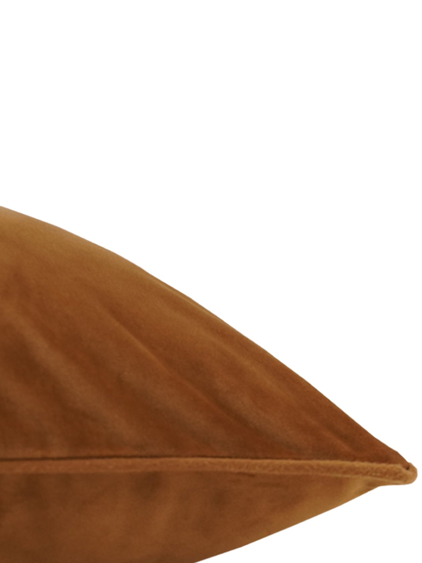 Cushion Cover Velvet  Brown - 20"X 20"