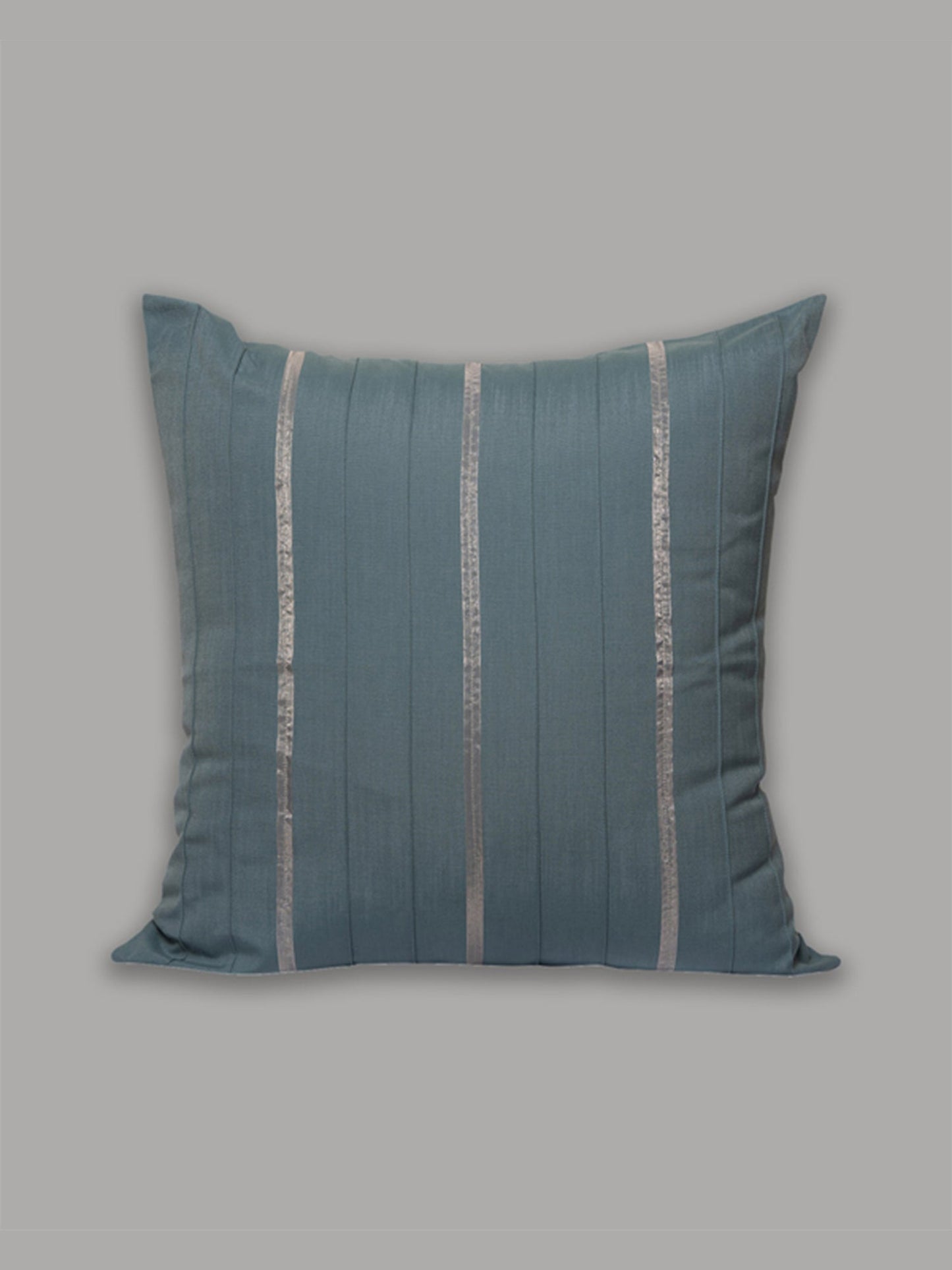 Cushion Cover Solid 100% Polyester  Rose Pink/White 24"X24"