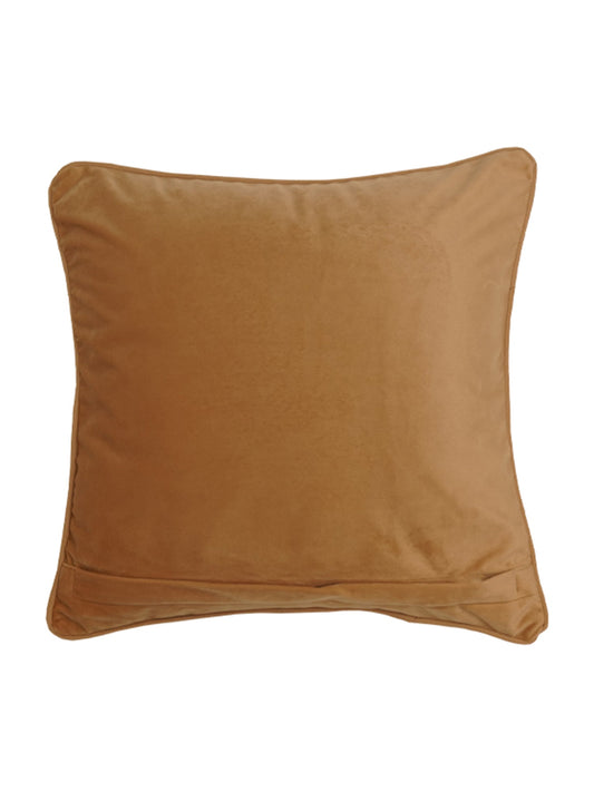 Cushion Cover Velvet  Cream - 16" X 16"