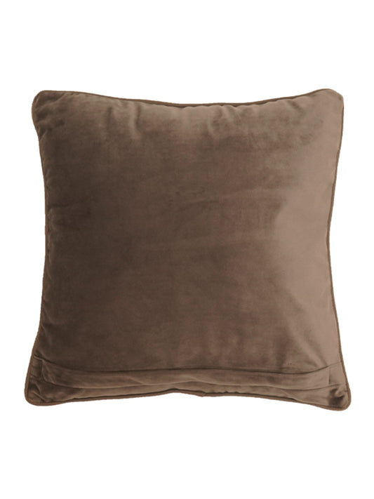 Cushion Cover Velvet  Grey - 16" X 16"