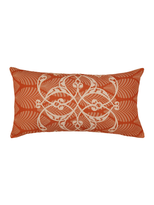 Cushion Cover Polycanvas Orange - 12" X 22"