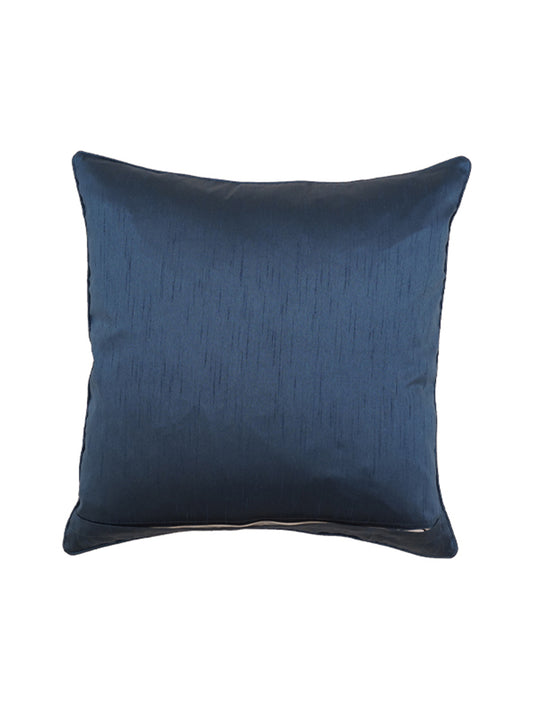 Cushion Cover Polyster Checkered Blue - 20" X 20"