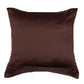 Technique Cushion Cover 100% Polyester Diamond Pleated Dark Brown - 16" X 16"