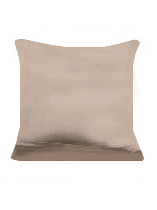 Cushion Cover Poly Canvas Digital Printed Silver - 16" X 16"