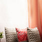 Cushion Cover Set of 3 100% Polyester Box And Printed Multi - 16" x 16"