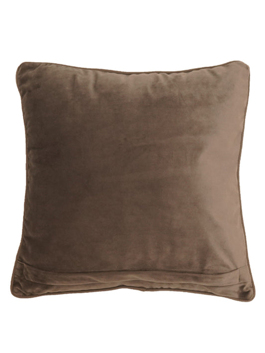 Cushion Cover Velvet  Grey - 12" X 12"