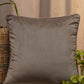 Cushion Cover Velvet Solid Rust - 12" X 12"