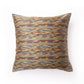 Cushion Cover Polyester Blend Abstract Brown - 24" X 24"