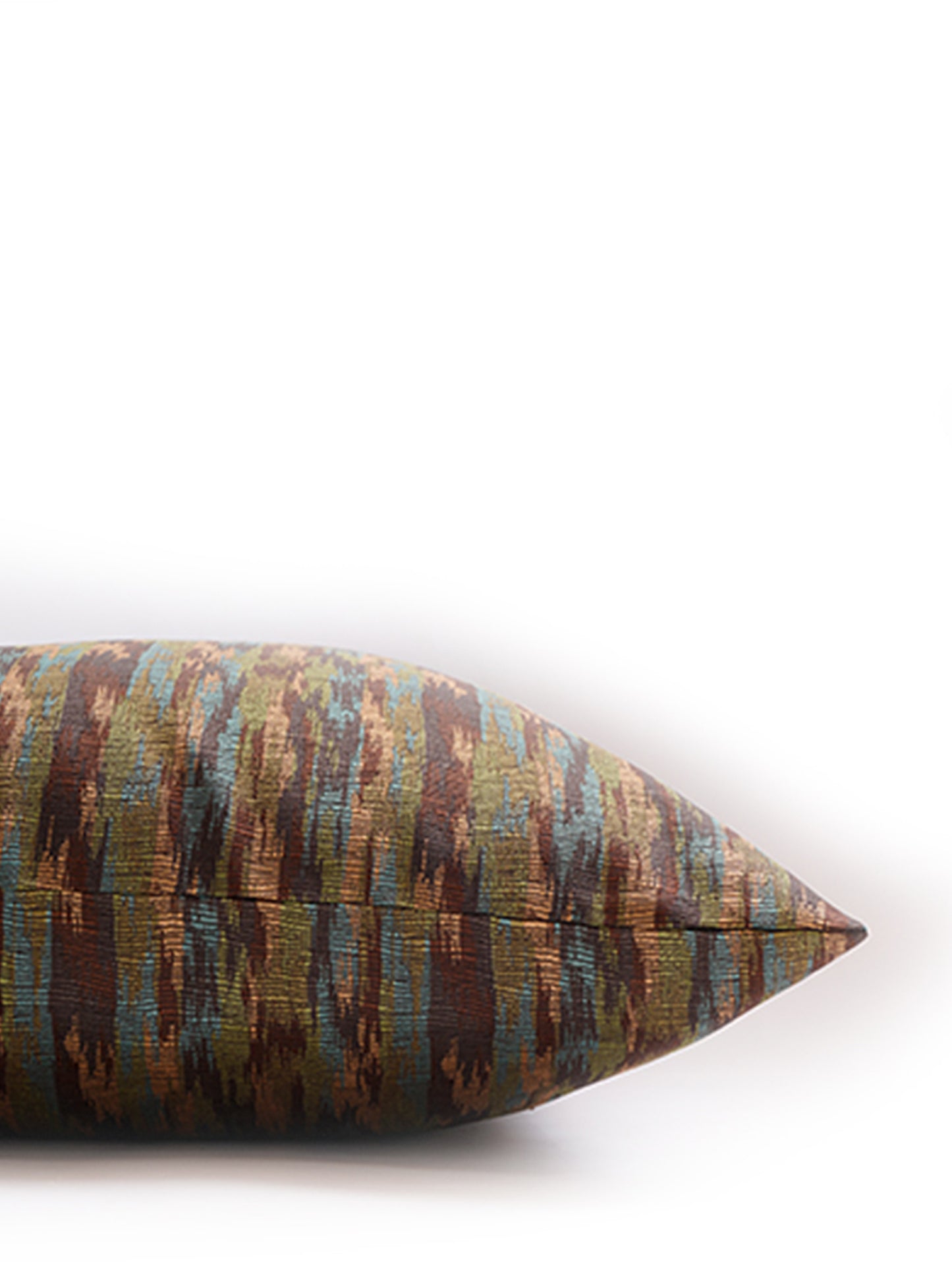 Cushion Cover Polyester Blend Abstract Brown - 24" X 24"