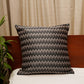 Cushion Cover Polyester Blend Abstract Brown - 24" X 24"