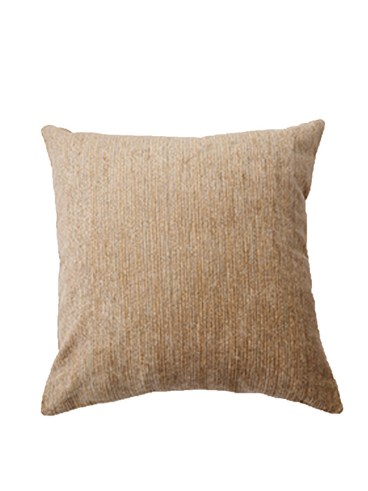 Cushion Cover Polyster Blend Self Textured Beige - 24"X24"