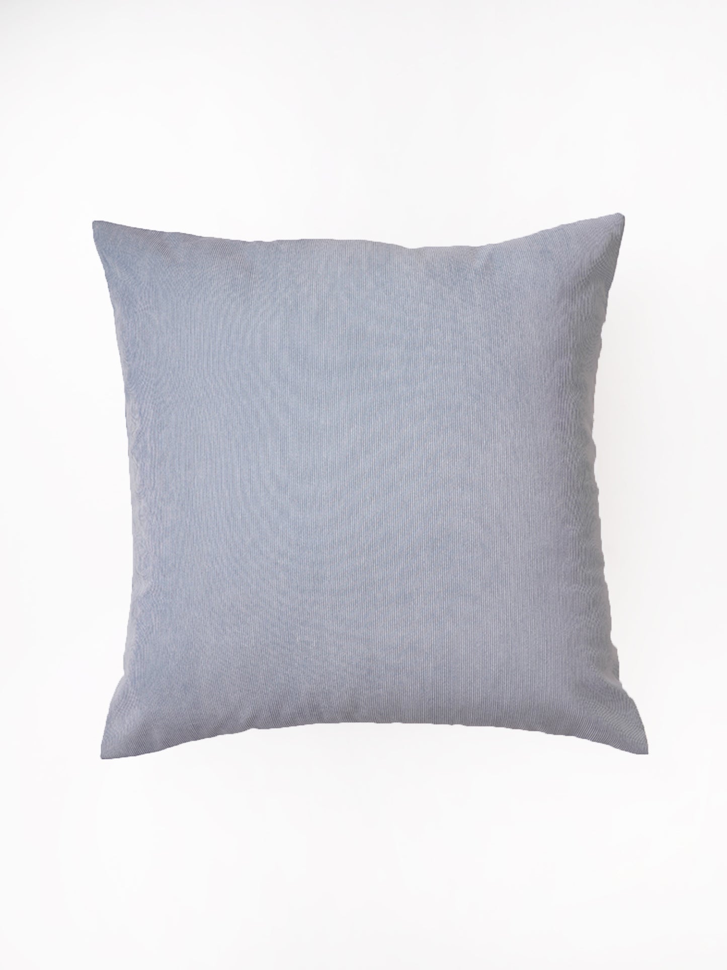 Cushion Cover Polyster Blend Self Textured Blue - 24"X24"