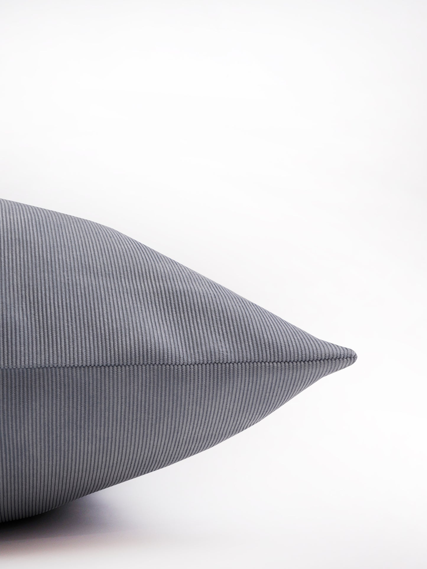 Cushion Cover Polyster Blend Self Textured Blue - 24"X24"