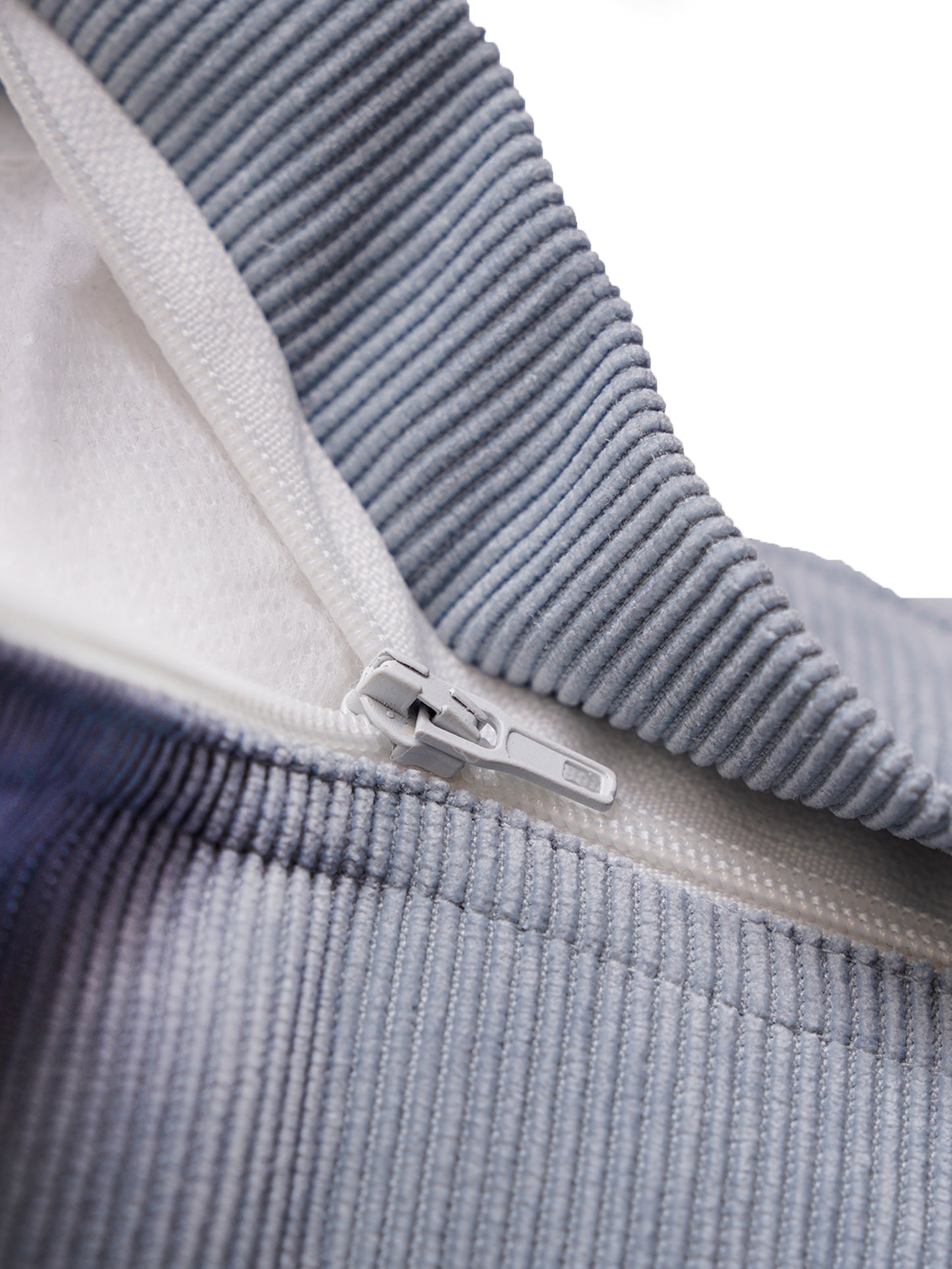 Cushion Cover Polyster Blend Self Textured Blue - 24"X24"