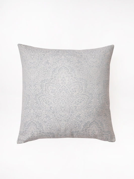 Cushion Cover Polyster Blend Self Textured Blue - 24"X24"