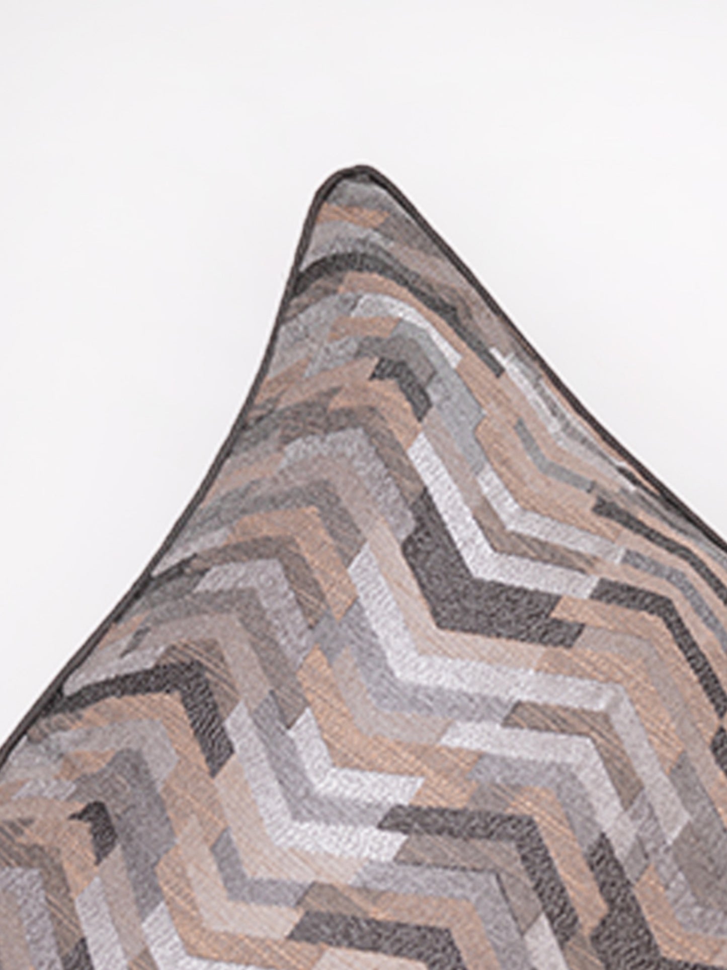 Cushion Cover Polyester Blend self Textured Multi - 24"X24"