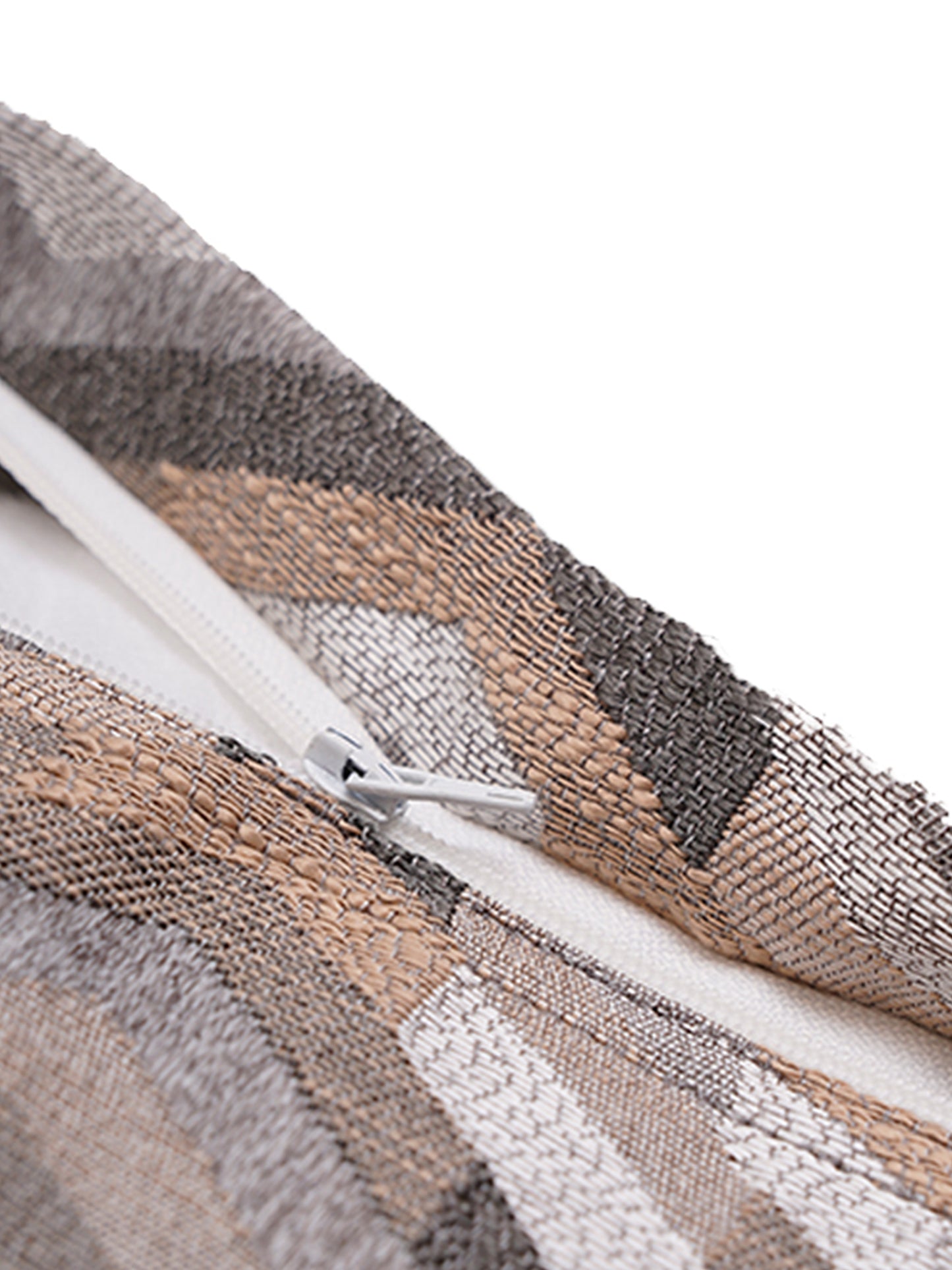 Cushion Cover Polyester Blend self Textured Multi - 24"X24"