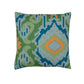 Cushion Cover Polycanvas Abstract Green Blue - 16" X 16"
