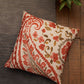 Cushion Cover Polycanvas Paisley Printed Red - 16" X 16"