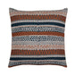Cushion Cover Polycanvas Contemporary Indian Tribal Multi - 16" X 16"