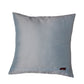 Cushion Cover Polyester Zari Embroidery with Self Quilting Sky Blue - 16"x16"
