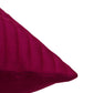Cushion Cover Polyester Zari Embroidery with Self Quilting Purple - 16"x16"