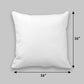 Cushion Cover 100% Polyester  Shell Pleated  - 16" X 16"